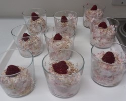 Cranachan Trifle - The Old Vic Care Home in Kettering