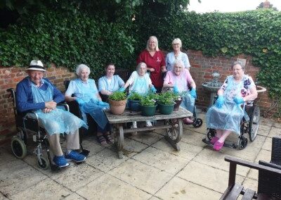Gardening at The Old Vic