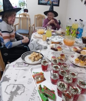 Halloween Party residential care home in Kettering