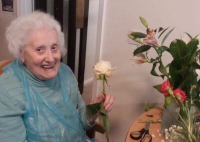 The Old Vicarage Residents Celebrate International Flower Day