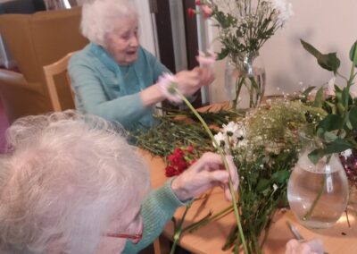 The Old Vicarage Residents Celebrate International Flower Day